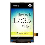 HX8369 Display TFT LCD 3.7 Inch 480x800 IPS For Smart Devices Front Screen
