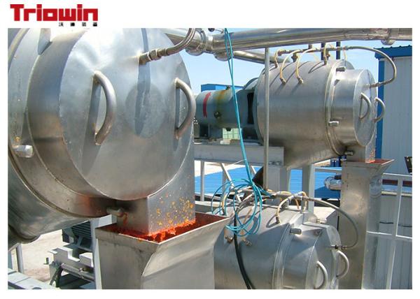 Canned Tomato Paste Processing Equipment , Tomato Sauce Processing Plant CE