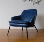 Modern Leisure Design Genuine Leather reception hotel Single Seater Chair