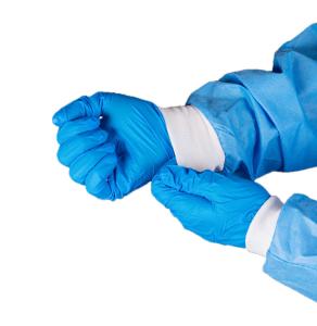 Wholesale Reinforced Disposable SMS Surgical Gowns With Knitted Wrist For Operating Room from china suppliers