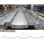 Mexico Calibre 22- Calibre 26 RN100-35 Galvanized Steel Industrial Roofing Deck