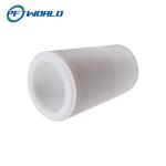 Machined CNC Plastic Parts Precision PTFE Accessories White Thread