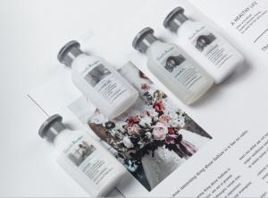 Wholesale Home Moisturizing Hair Conditioner , Whitening Bath Gel Shampoo Body Lotion Bathroom Set 2 from china suppliers