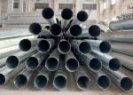 Transmission 45ft 3.5mm Thick octagonal Galvanized Steel Power Pole