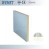 Buy cheap PU/PIR cold room panel 1000mm width for cold storage warehouse 100mm thickness from wholesalers
