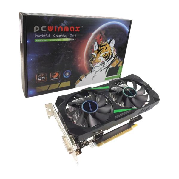 PCWINMAX Gaming GeForce GTX 1650 128-Bit HDMI DP DVI 4GB GDRR6 Output Support