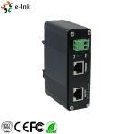 Aluminum Case Passive Power Over Ethernet Injector 10/100M 12VDC 2A 24W Power