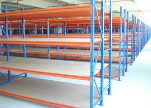 Wholesale 4 Shelf Steel Long Span Shelving Powder Coated Easy Assembly Adjustable Height from china suppliers