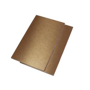 Wholesale Waterproof Brushed Aluminum Composite Panel Scratch Resistant Durable Material from china suppliers
