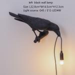 Italian Seletti Bird Wall Sconce Lamp Bedside wall mount light fixture (WH-VR-13