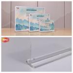 Vertical Design 10x15cm T Shape Acrylic Sign Holder Hot-selling Acrylic Signs