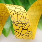 25 MM Custom One Color Ink Screen Printing Ribbon For Gifts Wrapping