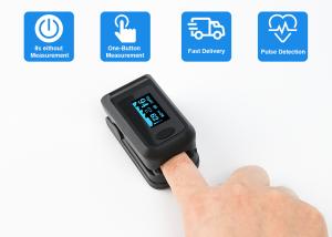 Wholesale Small Digital Fingertip Pulse Oximeter , Blood Oxygen SpO2 Saturation Sports Pulse Oximeter from china suppliers