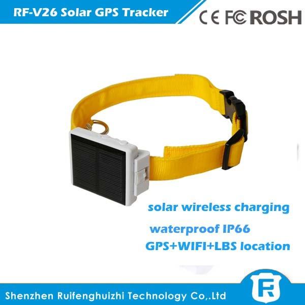 Ultra-long battery life solar power cow container gps tracker solar panel power