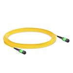 5m (16ft) 12 Fibers Female to Female MPO Trunk Cable Polarity B LSZH OS2 9/125