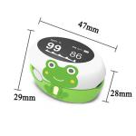 Portable Medical Fingertip Childrens Pulse Oximeter Rechargeable With OLED