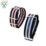 Nato Nylon Strap Watch Bands 22mm Mixed Color For Luxury Watch