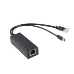 48V to 5V 2.4A MAX POE Splitter USB-C 12W Private Mold NO Input 100-240V AC 50