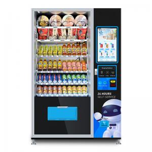 China 24 Hours Self Service Vending Machine 22 Inch Foods And Drinks Vending Machine on sale