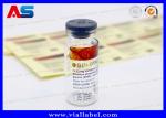 Clear 10ml Vial Stickers Custom Printing Made In China Transparent 10ml Vial