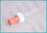 White Ribbed Graduated Plastic Pipette Droppers 22/400 With Red Bulb