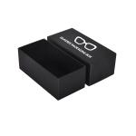 Black Card Paper Sunglasses Packaging Box Eco Friendly 2mm Thickness