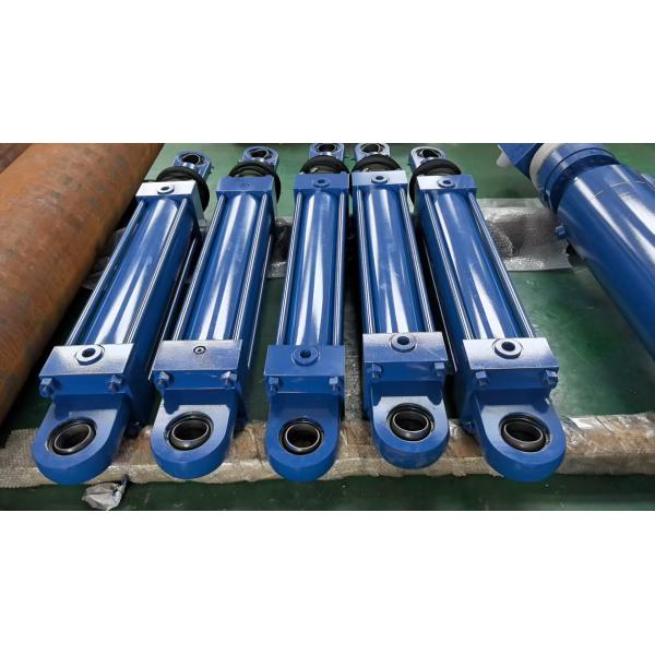 Custom 125mm Hydraulic Cylinder 70mm Rod 16MPa Double Acting