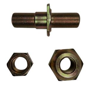 Wholesale Building M14 x 1.5 Steel 3 Piece Trailer Wheel Bolt with and Plain Finish from china suppliers