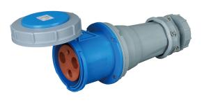 Wholesale Anti Corrosion 125A 3 Phase Plug Socket , Weatherprotected 3 Phase Wall Socket from china suppliers