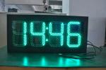 8"-722" Panel Size LED Time And Temperature Sign For Outdoor Advertising