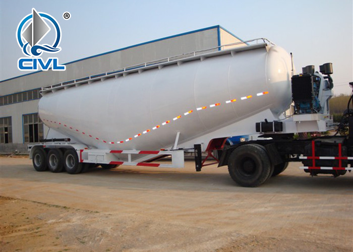 30-60M3 Bulk Cement Tank Semi Trailer Manufacturer Tongya 3 Axles Bulk Semi Trailer
