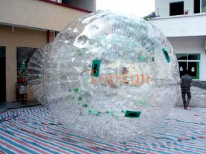 China 2m Clear Inflatable Zorb Ball Hot Air Sealed For Ramp / Grass Land / Hills on sale