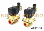 G3/8'' ADK11-10A / 10G / 10N CKD Type Brass Solenoid Valve Pilot Kick 2 Way