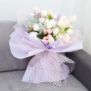China Elegant Wedding Decorative Artificial Flower Plastic Material on sale