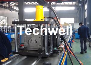 China Steel Sheet Upright Rack Roll Forming Machine for Storage Shelf Profile on sale