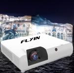 Flyin E7 4K Laser Short Throw Projector 3840x2160 3LCD 7500 ANSI Digital Zoom