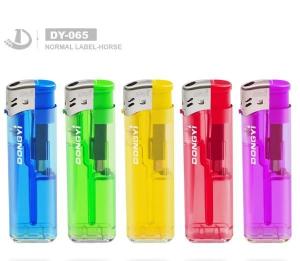 Wholesale Gas Portable Encendedor Disposable Candle Butane Electronic Lighter Model NO. DY-065 from china suppliers
