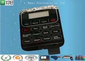 Wholesale Mirror Effect Backlit Membrane Touch Switch Fast Response Capability Customized from china suppliers