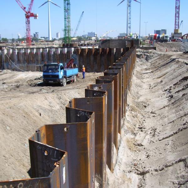 High Durability Steel Sheet Piling For Varying Thickness And Corrosion