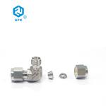 3000psig Ss316 1/4'' Ferrule OD Equal Elbow Gas Tube Fitting