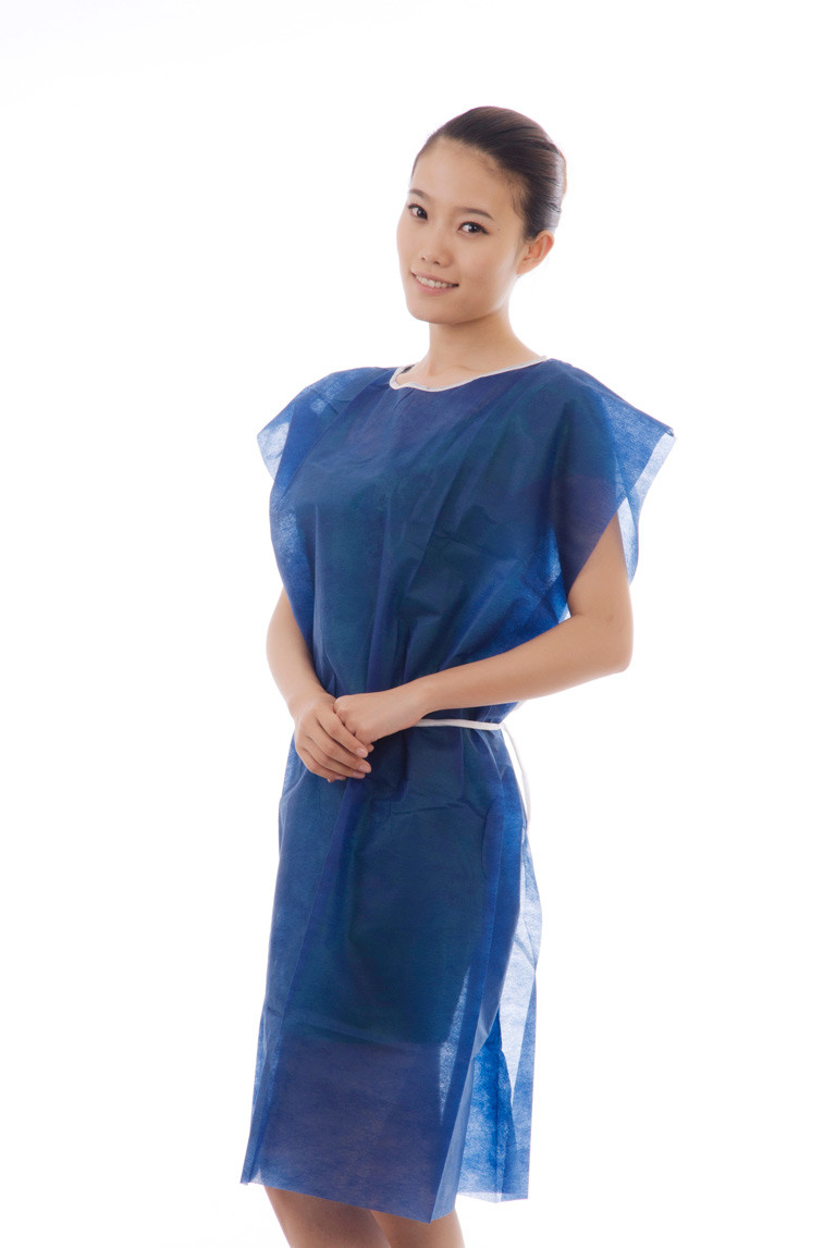 OEM Disposable Medical 40gsm Sleeveless Protective Coverall Suit