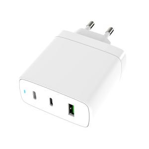 Wholesale High Speed 3 ports 100W 2 PD + 1 QC Ports Travel Adapter USB-c PD QC3.0 Usb Fast Multi Charger with GaN technology from china suppliers