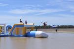 Giant Adults Inflatable Water Theme Park For Lake , Sea With Logo Printed