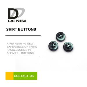 Wholesale 48L &amp; 60L Resin Coloured Shirt Buttons 4 Holes Good Wear Resistance from china suppliers
