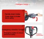 1.8T Walking Electric Pallet Truck Industrial Material Handling Equipment