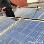 Semi-automatic Wanlv Sunny Single Head Rotary Brush for Solar Panel Cleaning CE