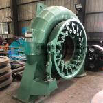 Vertical Micro Hydro Turbine Generator , Francis Water Turbine 50KW To 500KW