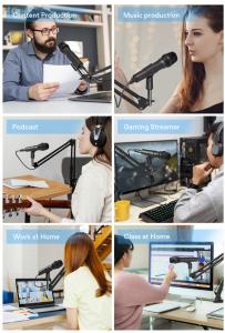 Wholesale 176g Handheld Studio Condenser Microphone With Sound Card from china suppliers