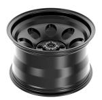 Custom 1PC Forged Aluminum Alloy Rims 17x10 5x127 Satin Black With Lip For Jeep