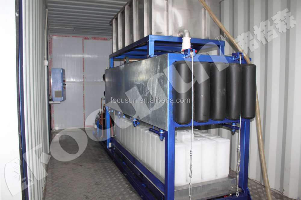Space-Saving Ice Block Making Machine 380v/220V Voltage Perfect for Small Spaces